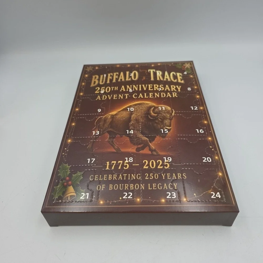 2025 Buffalo Trace Advent Calendar 24 Days Blind Box Christmas Tree‎ Decoration